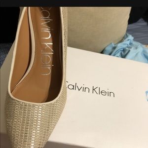 Beautiful Calvin Klein heels never worn.